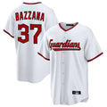 Davalo C.Guardians #37 Travis Bazzana Player White Game Home Stitched Jerseys