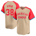 Davalo C.Guardians #38 Steven Kwan Player Cream American League All-Star Limited Home Stitched Jerseys
