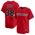 Davalo C.Guardians #38 Steven Kwan Player Red Limited Home Stitched Jerseys