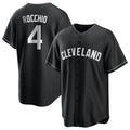 Davalo C.Guardians #4 Brayan Rocchio Player Black Home Game Stitched Jerseys