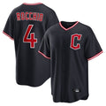 Davalo C.Guardians #4 Brayan Rocchio Player Navy Home Game Stitched Jerseys