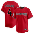 Davalo C.Guardians #4 Brayan Rocchio Player Red Limited Home Stitched Jerseys