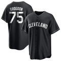 Davalo C.Guardians #75 Connor Brogdon Player Black Home Game Stitched Jerseys