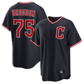 Davalo C.Guardians #75 Connor Brogdon Player Navy Home Game Stitched Jerseys