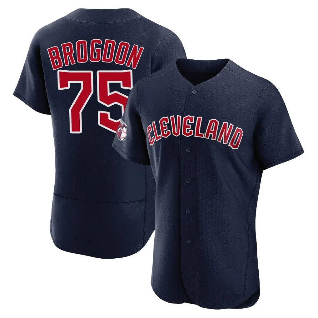 Davalo C.Guardians #75 Connor Brogdon Player Navy Limited Elite Home Stitched Jerseys