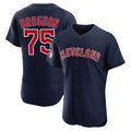 Davalo C.Guardians #75 Connor Brogdon Player Navy Limited Elite Home Stitched Jerseys