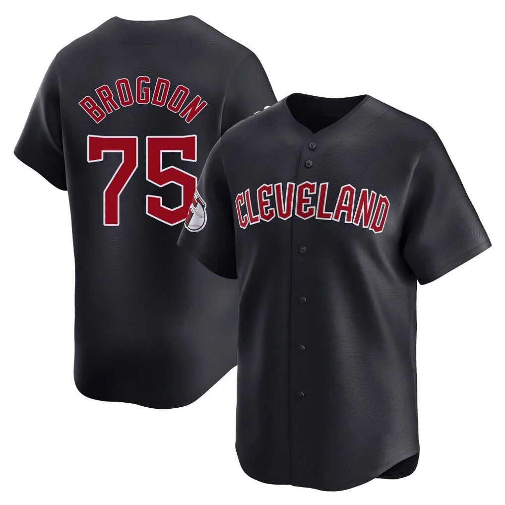 Davalo C.Guardians #75 Connor Brogdon Player Navy Limited Home Game Stitched Jerseys