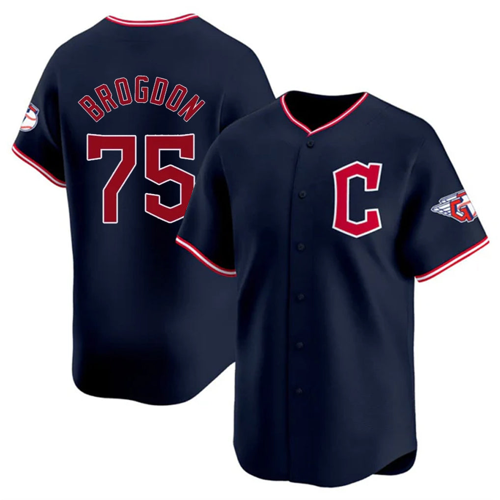 Davalo C.Guardians #75 Connor Brogdon Player Navy Limited Home Stitched Jerseys