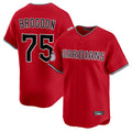 Davalo C.Guardians #75 Connor Brogdon Player Red Limited Home Stitched Jerseys