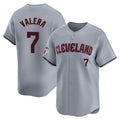 Davalo C.Guardians #7 George Valera Player Gray Road Limited Home Stitched Jerseys