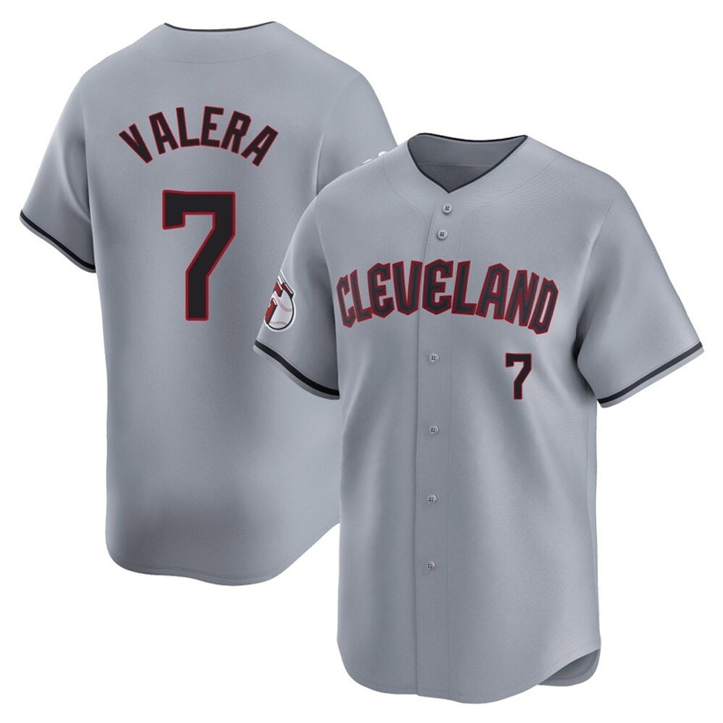 Davalo C.Guardians #7 George Valera Player Gray Road Limited Home Stitched Jerseys