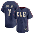 Davalo C.Guardians #7 George Valera Player Navy City Connect Limited Home Stitched Jerseys
