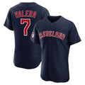 Davalo C.Guardians #7 George Valera Player Navy Limited Elite Home Stitched Jerseys