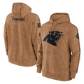 Davalo C.Panthers Brown Salute to Service Hoodies Limited Blank Player Stitched Jerseys