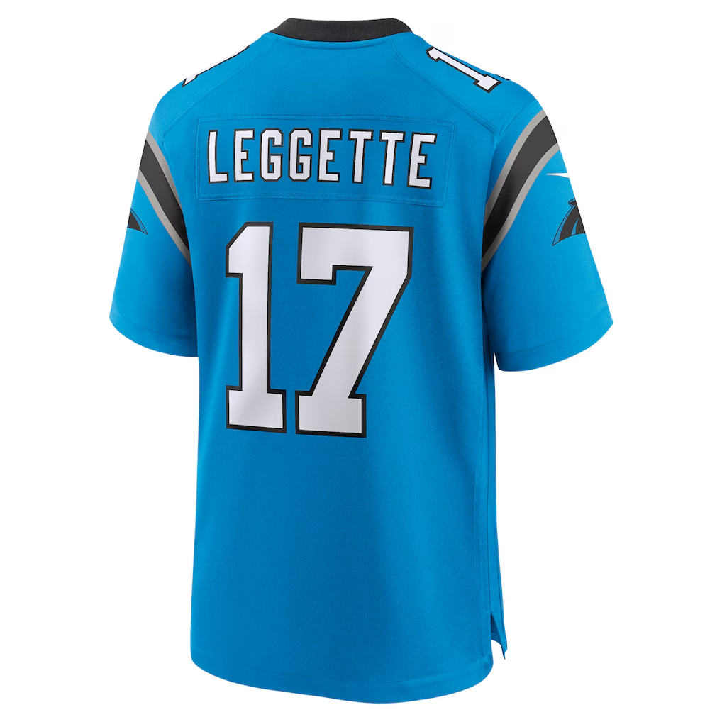 Davalo C.Panthers #17 Xavier Legette Blue Alternate Game Stitched Jerseys