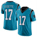 Davalo C.Panthers #17 Xavier Legette Player Blue Vapor Untouchable Limited Game Stitched Jerseys