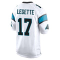 Davalo C.Panthers #17 Xavier Legette Player White Game Stitched Jerseys