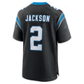 Davalo C.Panthers #2 Mike Jackson Player Black Home Game Stitched Jerseys