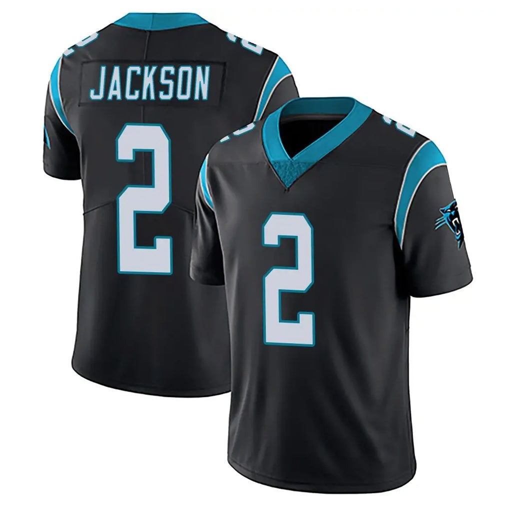 Davalo C.Panthers #2 Mike Jackson Player Black Vapor Untouchable Limited Game Stitched Jerseys