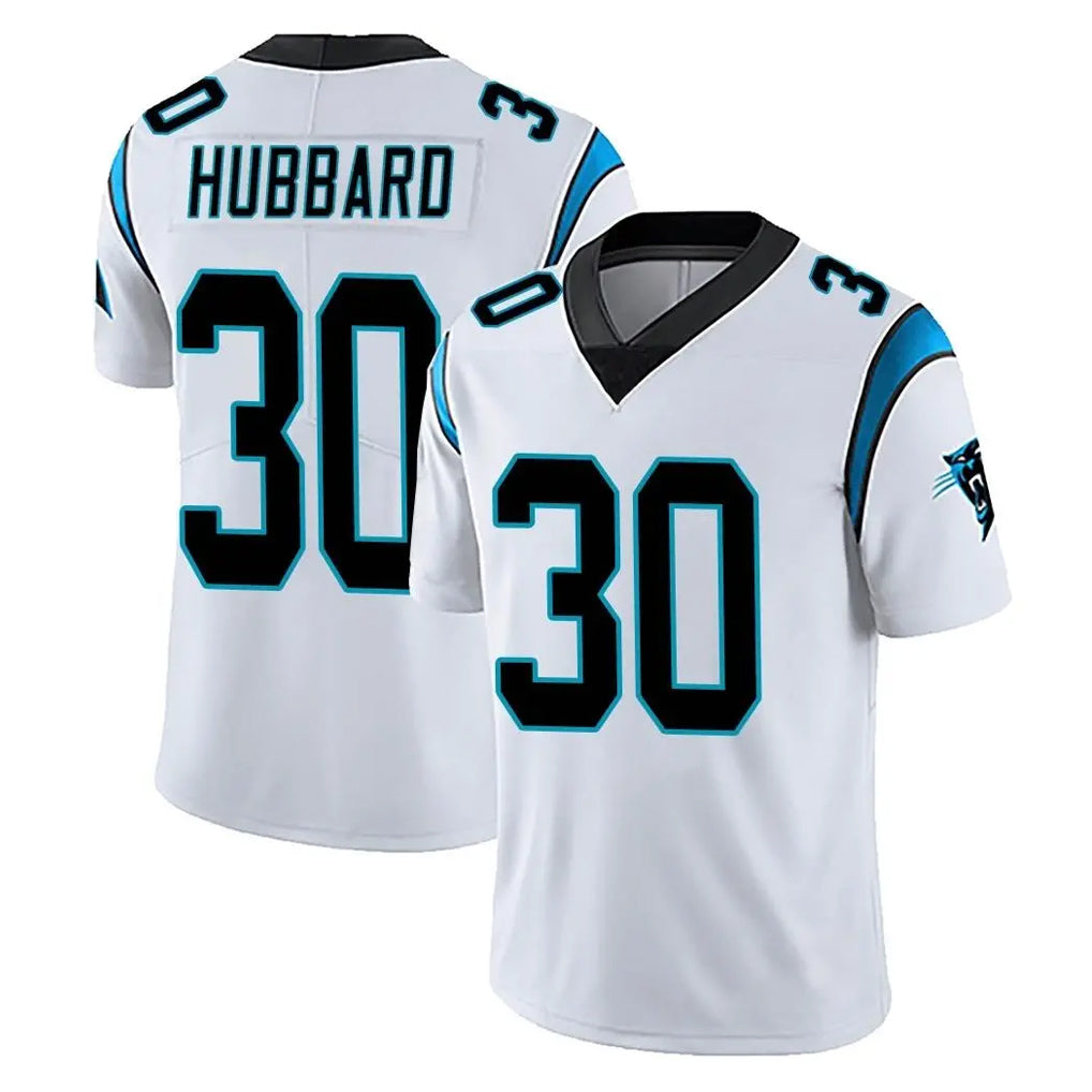 Davalo C.Panthers #30 Chuba Hubbard Player White Vapor Untouchable Limited Game Stitched Jerseys