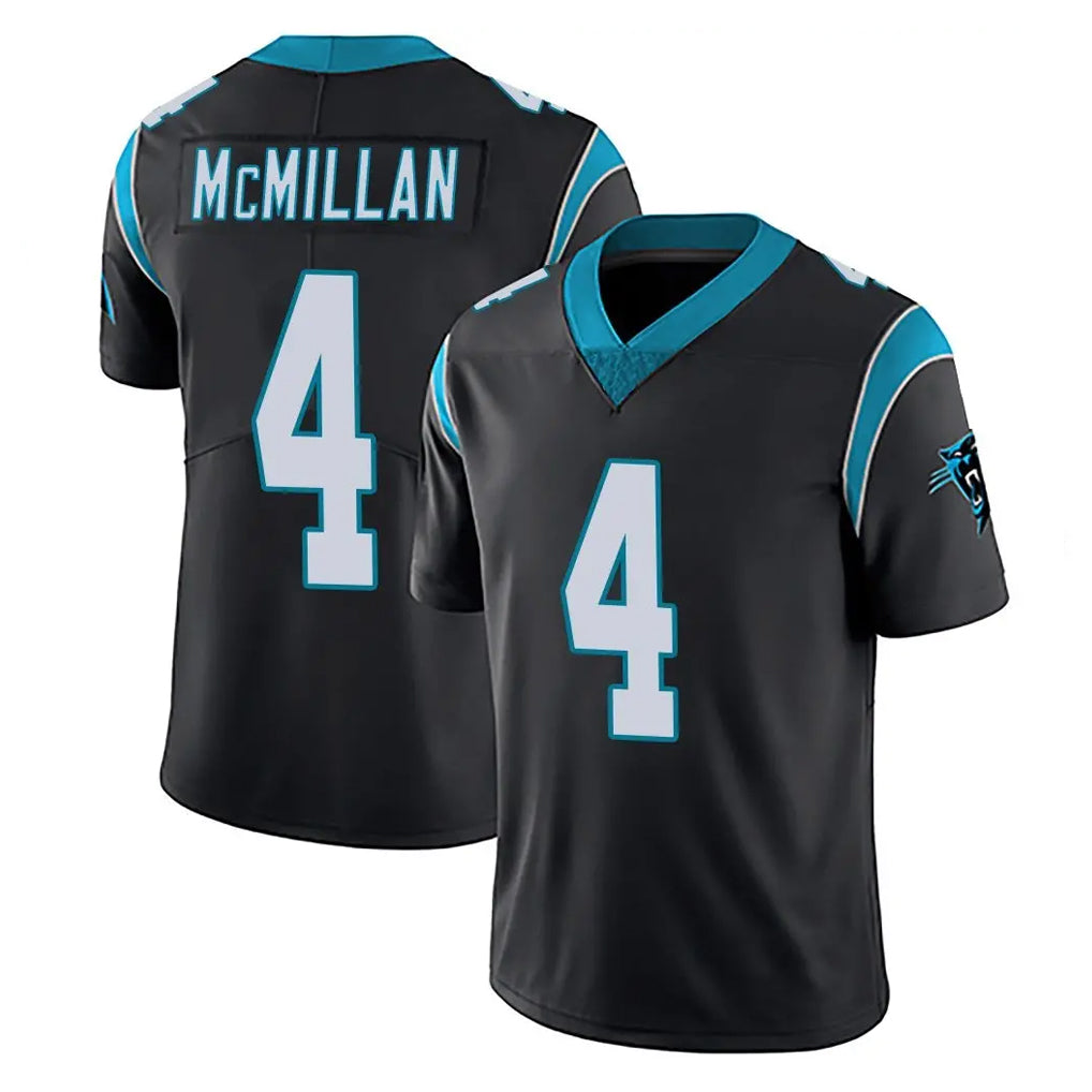 Davalo C.Panthers #4 Tetairoa McMillan Player Black Vapor Untouchable Limited Game Stitched Jerseys