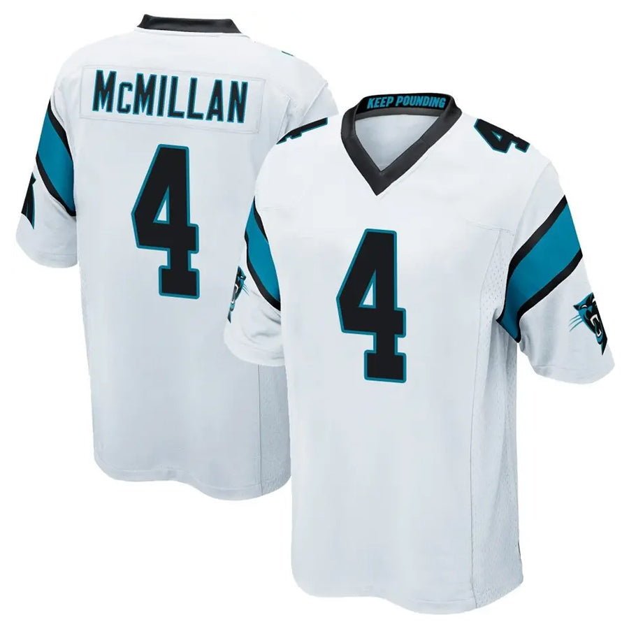 Davalo C.Panthers #4 Tetairoa McMillan Player White Game Stitched Jerseys