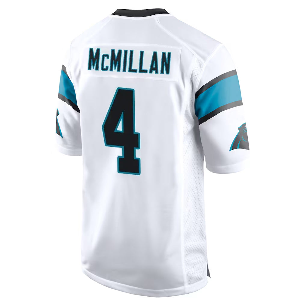 Davalo C.Panthers #4 Tetairoa McMillan Player White Game Stitched Jerseys