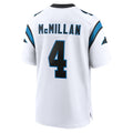 Davalo C.Panthers #4 Tetairoa McMillan Player White Home Game Stitched Jerseys