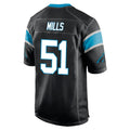 Davalo C.Panthers #51 Sam Mills Player Black Game Stitched Jerseys