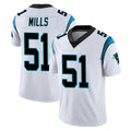 Davalo C.Panthers #51 Sam Mills Player White Vapor Untouchable Limited Game Stitched Jerseys