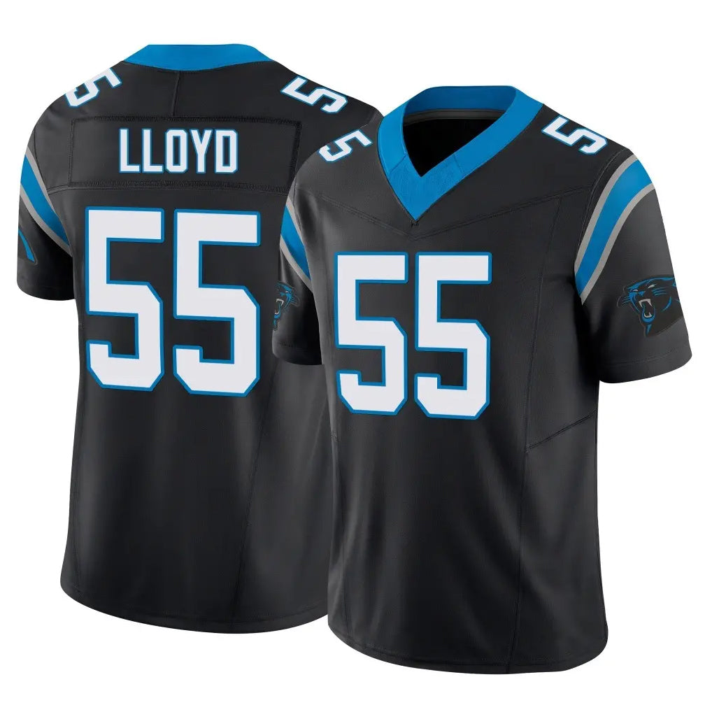 Davalo C.Panthers #55 Devin Lloyd Player Black Vapor F.U.S.E. Limited Home Game Stitched Jerseys
