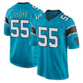 Davalo C.Panthers #55 Devin Lloyd Player Blue Game Stitched Jerseys