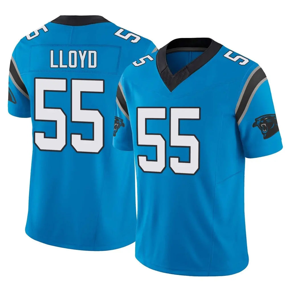 Davalo C.Panthers #55 Devin Lloyd Player Blue Vapor F.U.S.E. Limited Home Game Stitched Jerseys