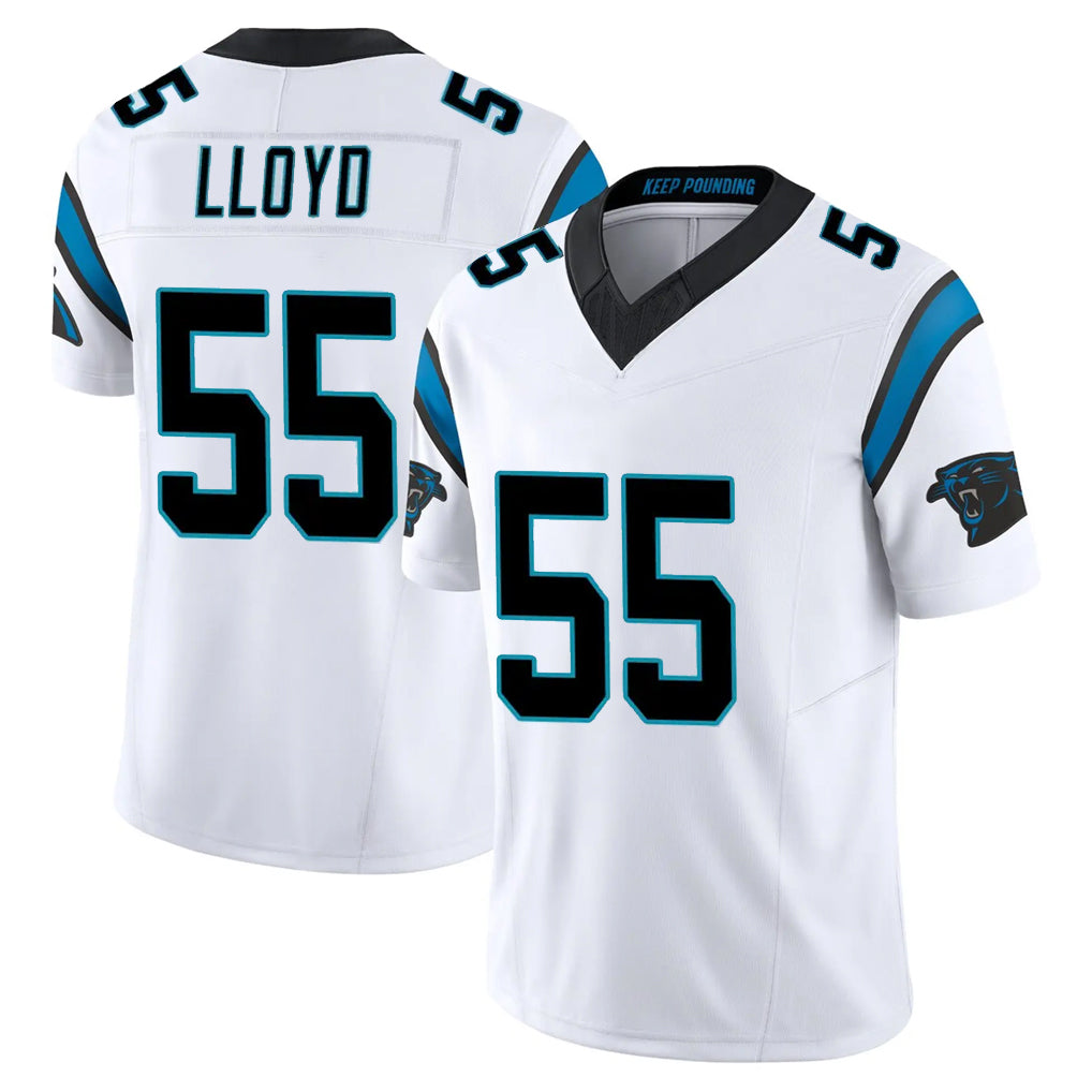 Davalo C.Panthers #55 Devin Lloyd Player White Vapor F.U.S.E. Limited Home Game Stitched Jerseys
