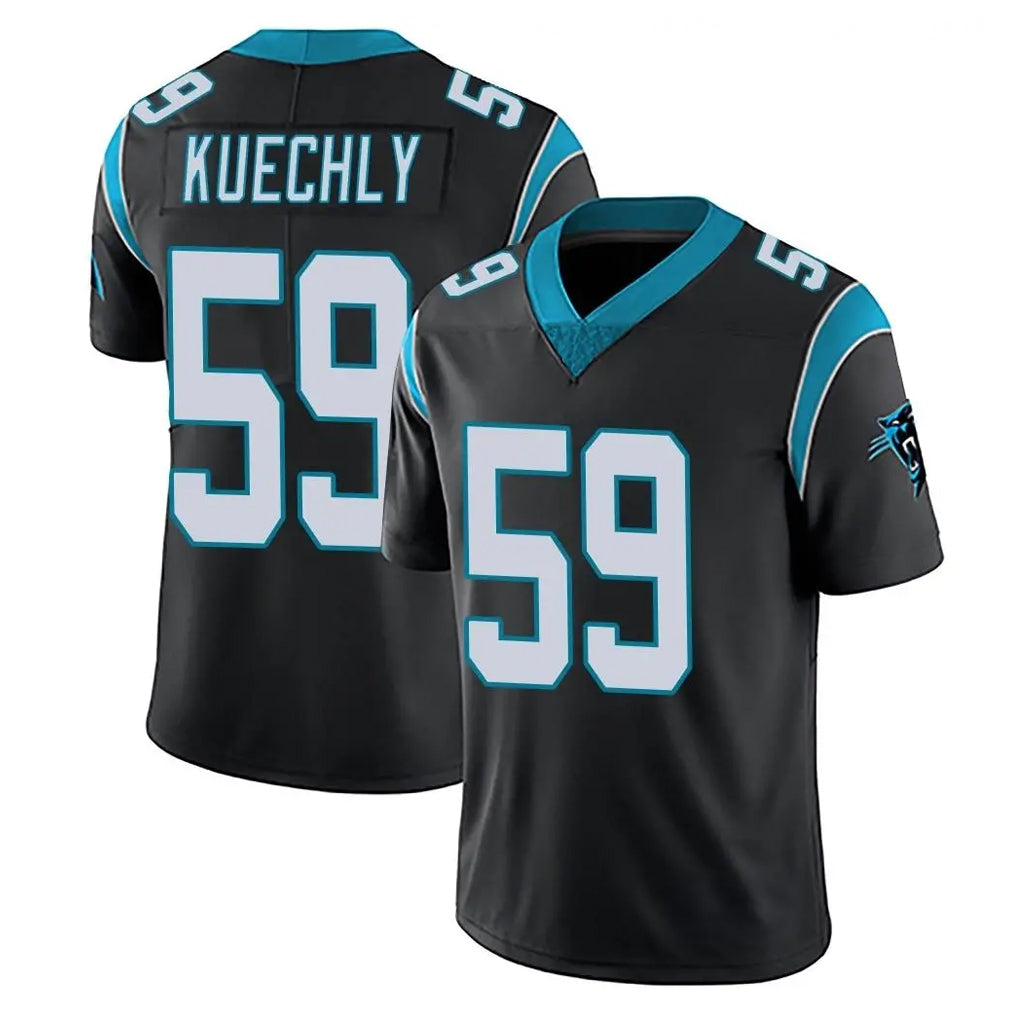 Davalo C.Panthers #59 Luke Kuechly Player Black Vapor Untouchable Limited Game Stitched Jerseys