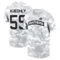 Davalo C.Panthers #59 Luke Kuechly Player Salute to Service Hoodies & T-Shirts Stitched Jerseys