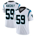 Davalo C.Panthers #59 Luke Kuechly Player White Vapor Limited Stitched Jerseys