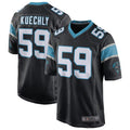 Davalo C.Panthers #59 Luke Kuechly Player b`Black Home Game Stitched Jerseys