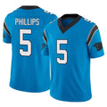 Davalo C.Panthers #5 Jaelan Phillips Player Blue Vapor F.U.S.E. Limited Home Game Stitched Jerseys
