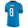 Davalo C.Panthers #8 Jaycee Horn Blue Vapor F.U.S.E. Limited Stitched Jerseys