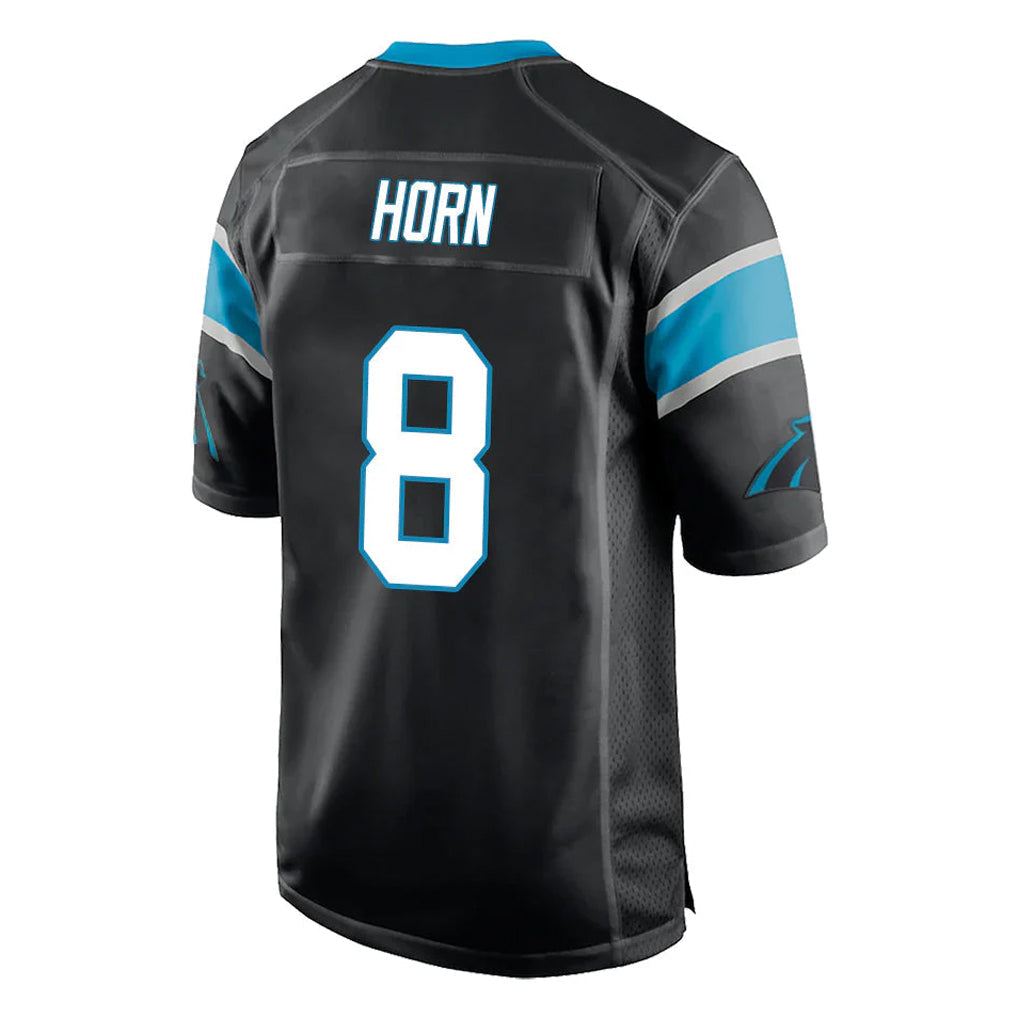 Davalo C.Panthers #8 Jaycee Horn Player Black Game Stitched Jerseys