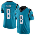 Davalo C.Panthers #8 Jaycee Horn Player Blue Vapor Untouchable Limited Game Stitched Jerseys