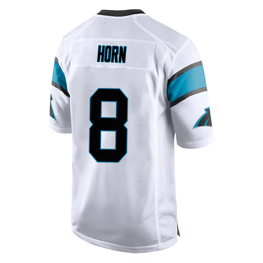 Davalo C.Panthers #8 Jaycee Horn Player White Game Stitched Jerseys