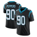 Davalo C.Panthers #90 Julius Peppers Player Black Vapor Untouchable Limited Game Stitched Jerseys
