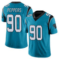 Davalo C.Panthers #90 Julius Peppers Player Blue Vapor Untouchable Limited Game Stitched Jerseys