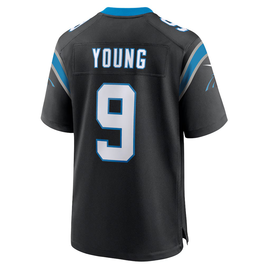 Davalo C.Panthers #9 Bryce Young Black Team Game Stitched Jerseys