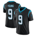 Davalo C.Panthers #9 Bryce Young Player Black Vapor Untouchable Limited Game Stitched Jerseys