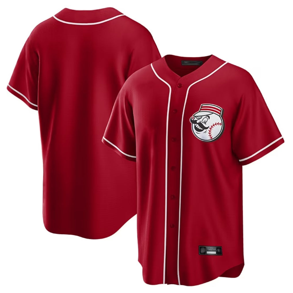 Davalo C.Reds Red Home Game Blank Player Stitched Jerseys