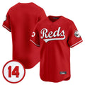 Davalo C.Reds Red Vapor Premier Limited Home Blank Player Stitched Jerseys