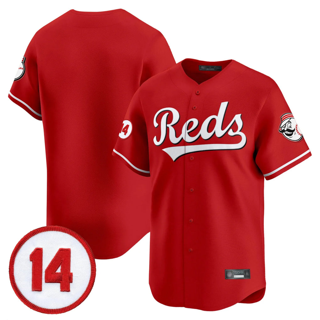Davalo C.Reds Red Vapor Premier Limited Home Blank Player Stitched Jerseys